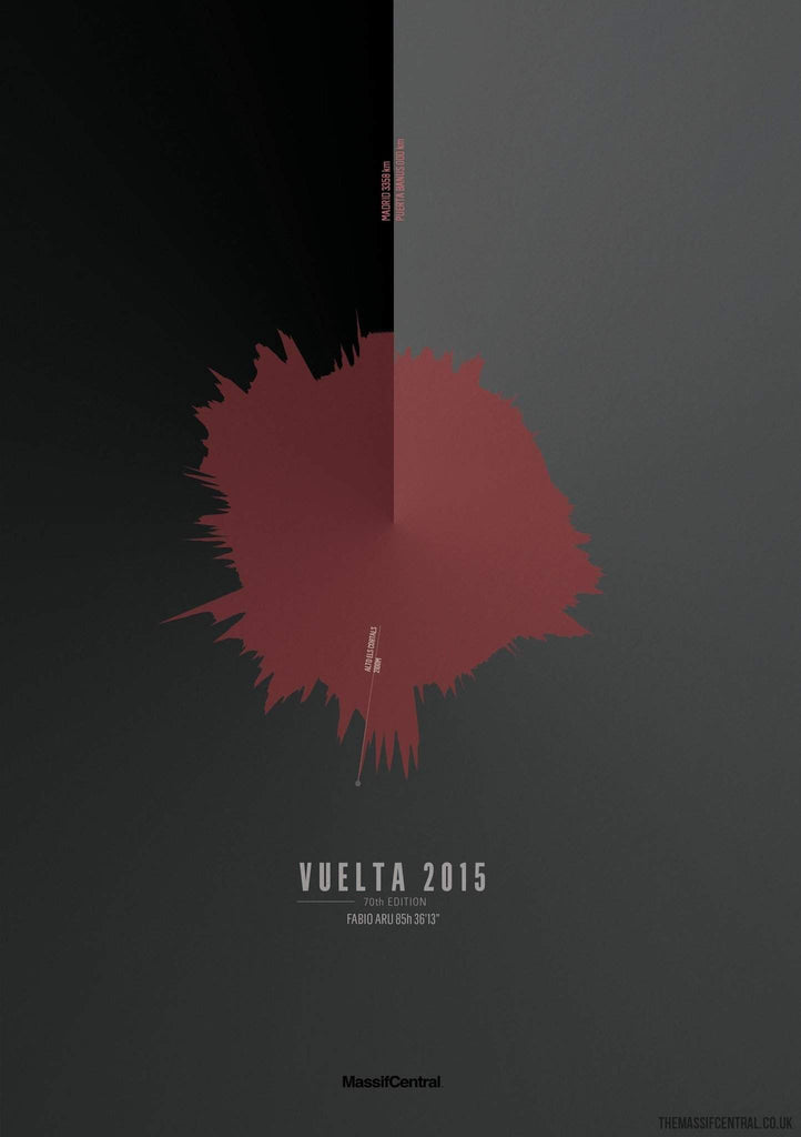 Small - Vuelta 2015-Limited Edition Print-MassifCentral
