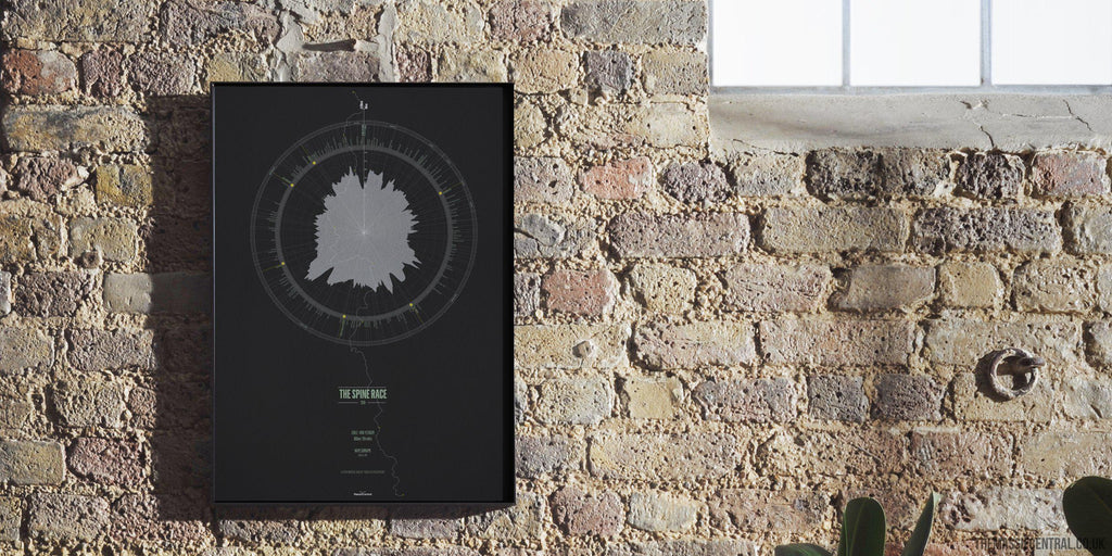 The Spine Race-Personalised Print-MassifCentral
