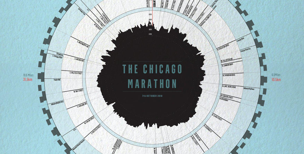 Chicago Marathon-Personalised Print-MassifCentral