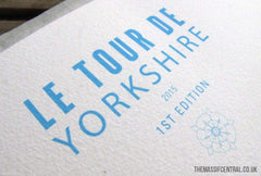 Tour de Yorkshire - 2015 Blue-Limited Edition Print-MassifCentral